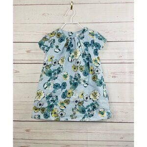 Zara Baby Floral Dress Blue 12-18 Months